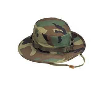 ULTRA FORCE WOODLAND CAMOUFLAGE BOONIE HAT